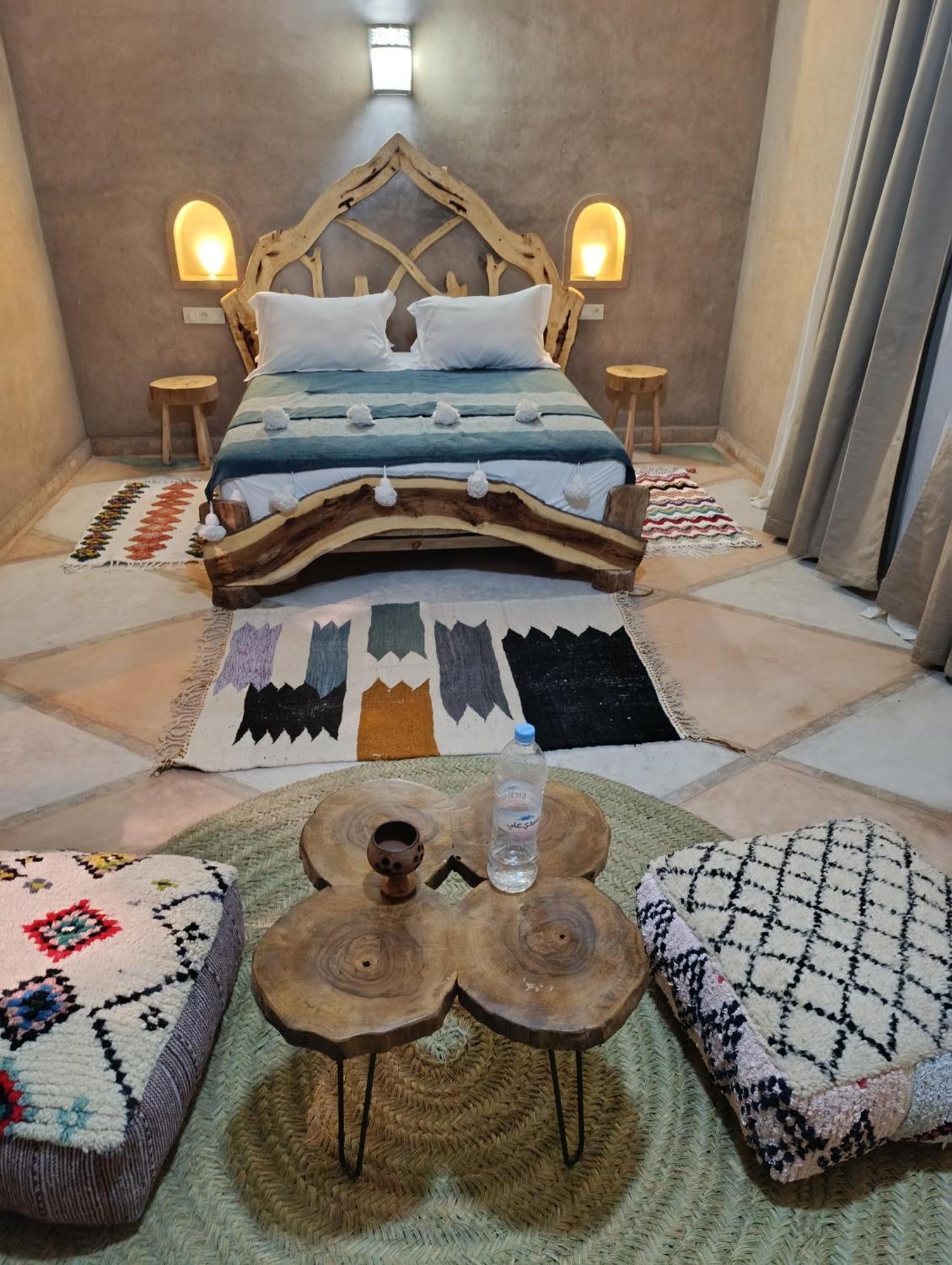 Riad Al Maktoub Maison D'Hotes Ecologique Marrakesh Exteriör bild